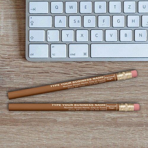 Business Brand on Brown Pencil