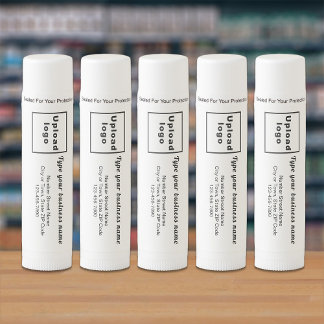 Business Brand on Lip Balm