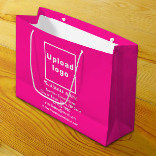 Victorias Secret Pink Floral Logo Small Paper Shopping Gift Displa Craft  Bag NEW
