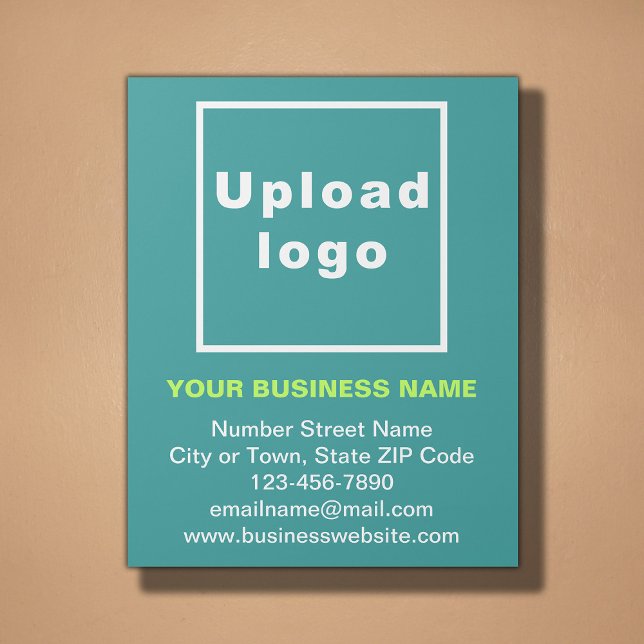 Business Brand on Teal Green Gallery Wrap (Creator Uploaded)