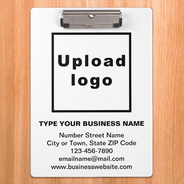 Business Brand on White Clipboard (Creator Uploaded)