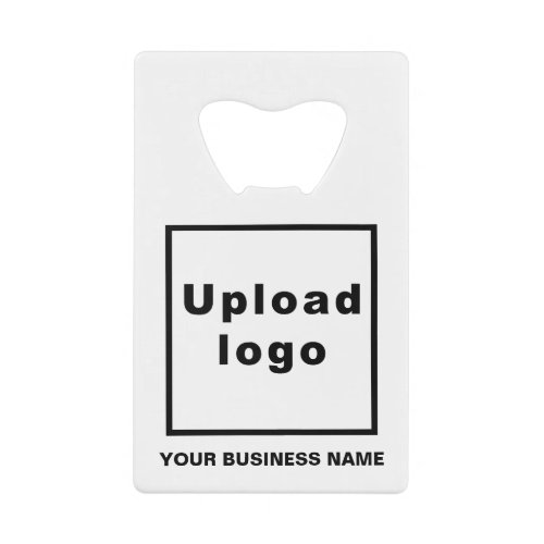 Business Brand on White Rectangle Bottle Opener