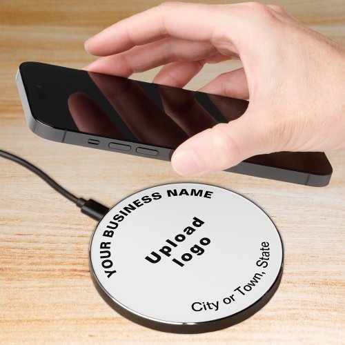 Business Brand on Wireless Charger