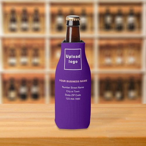 Business Brand Purple Bottle Cooler