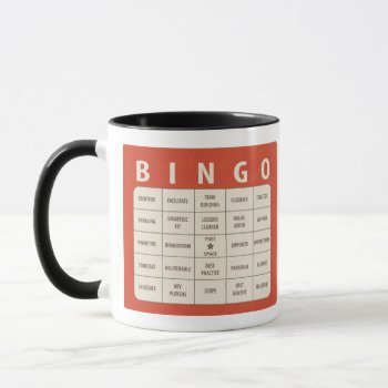 Business Buzzwords Bingo Special Office Mug by MyInsanityCreative at Zazzle