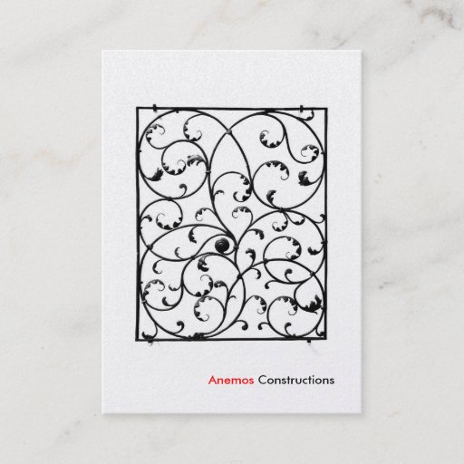 Customizable business card