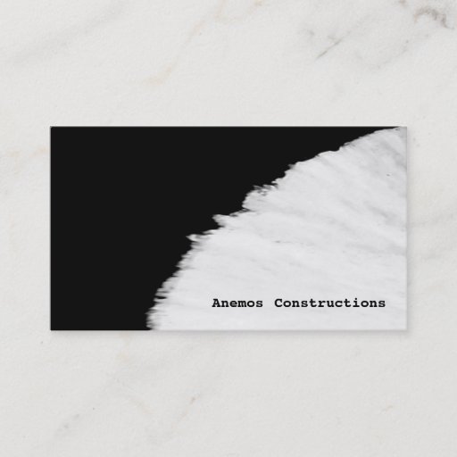 Customizable business card