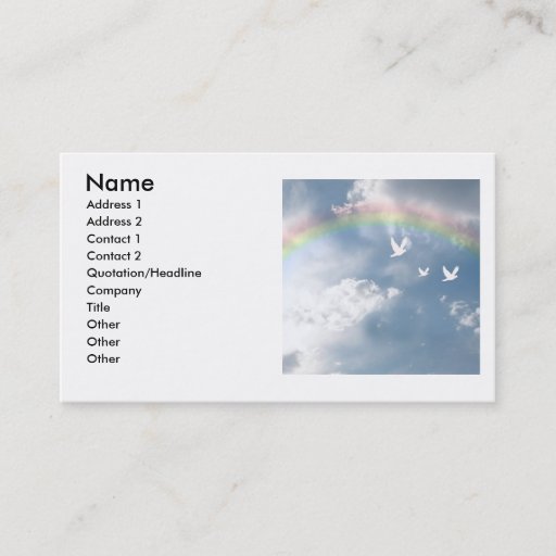 Customizable Business Card