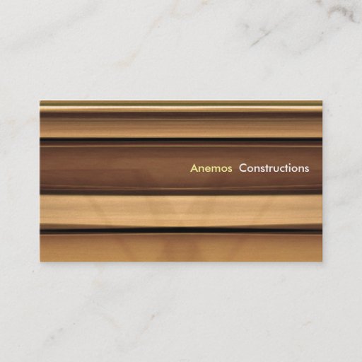 Customizable business card