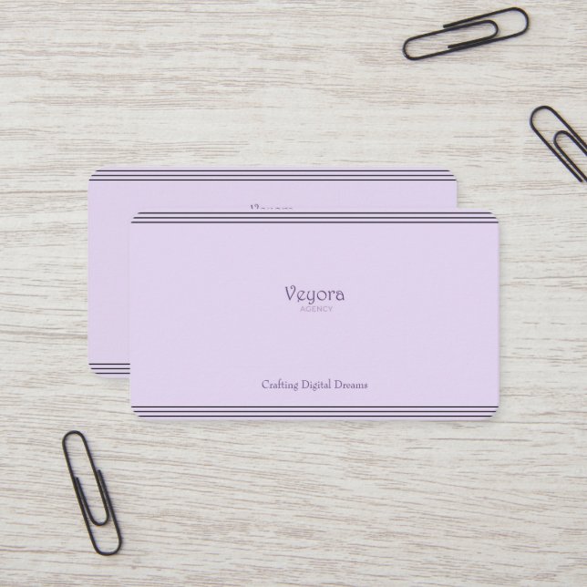 Business Card (Front/Back In Situ)