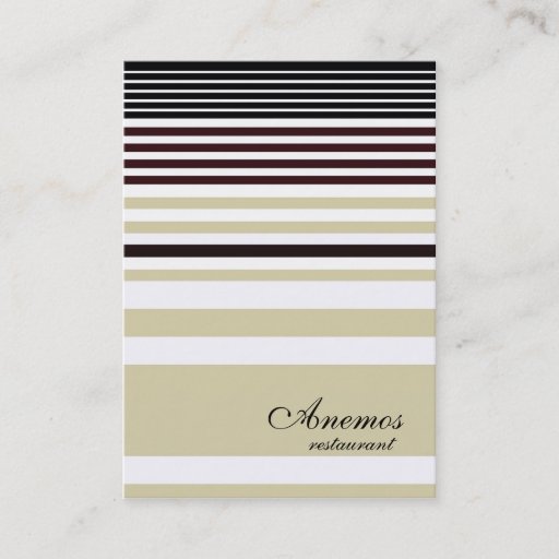 Customizable business card