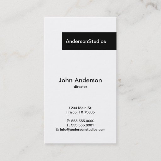 Customizable Business Card