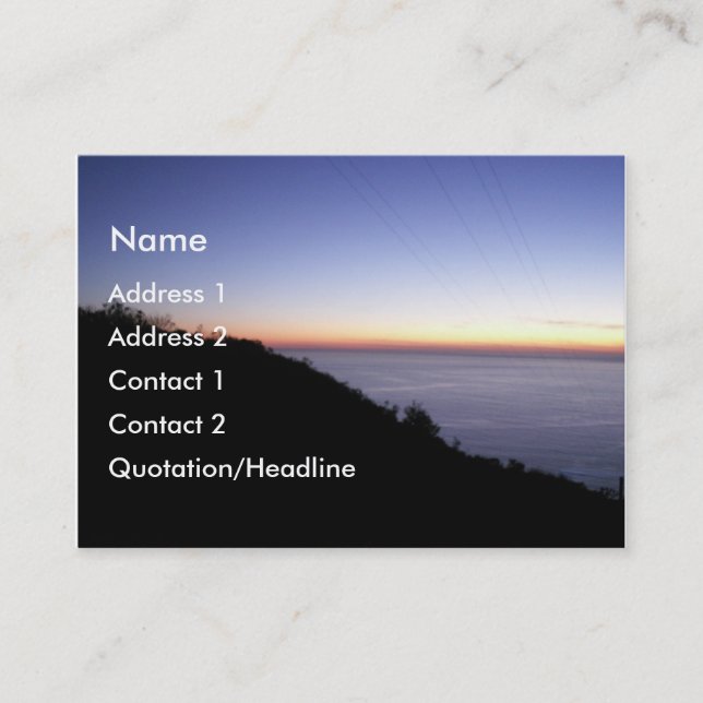 Business Card (Front)