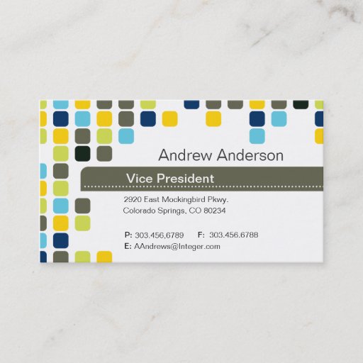 Customizable Business Card