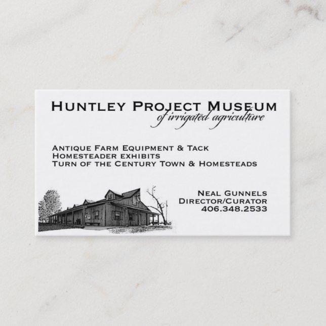 Business card (Front)