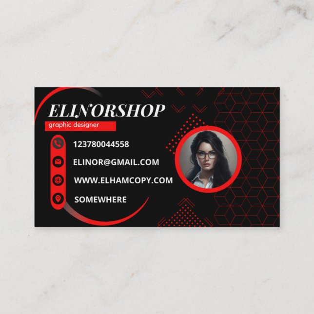  Business Card (Front)