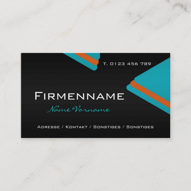 business card (Front)