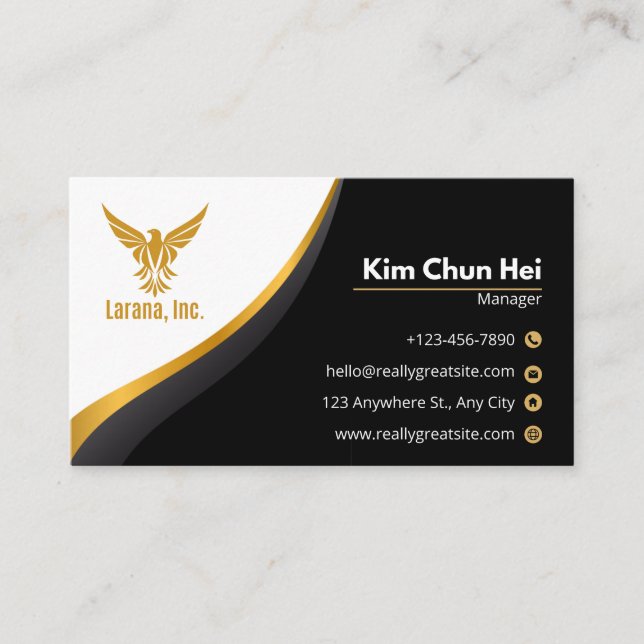 business card (Front)