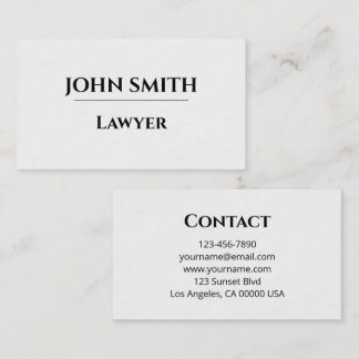 Business card