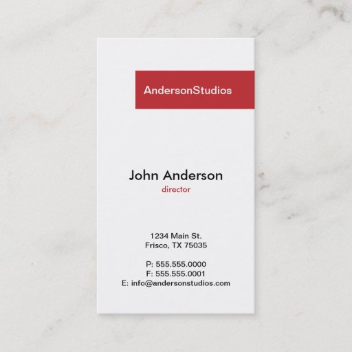 Customizable Business Card