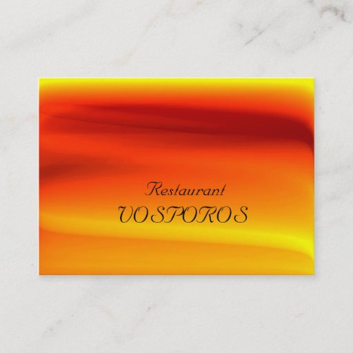 Customizable business card
