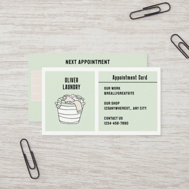 Business Card (Front/Back In Situ)