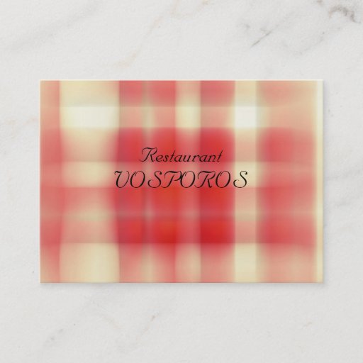 Customizable business card