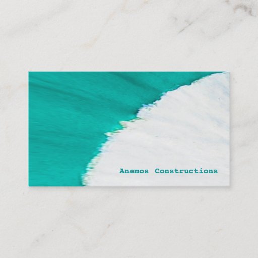 Customizable business card