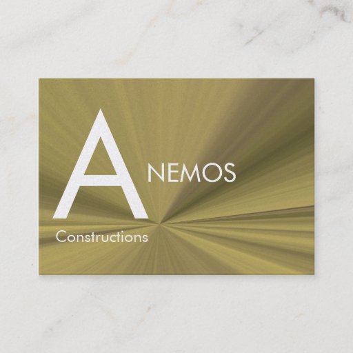 Customizable business card