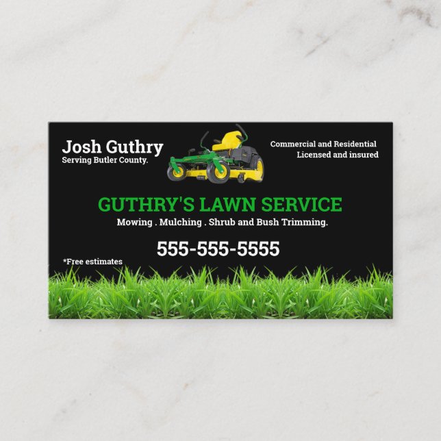 Business Card (Front)