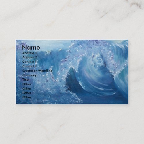 business card