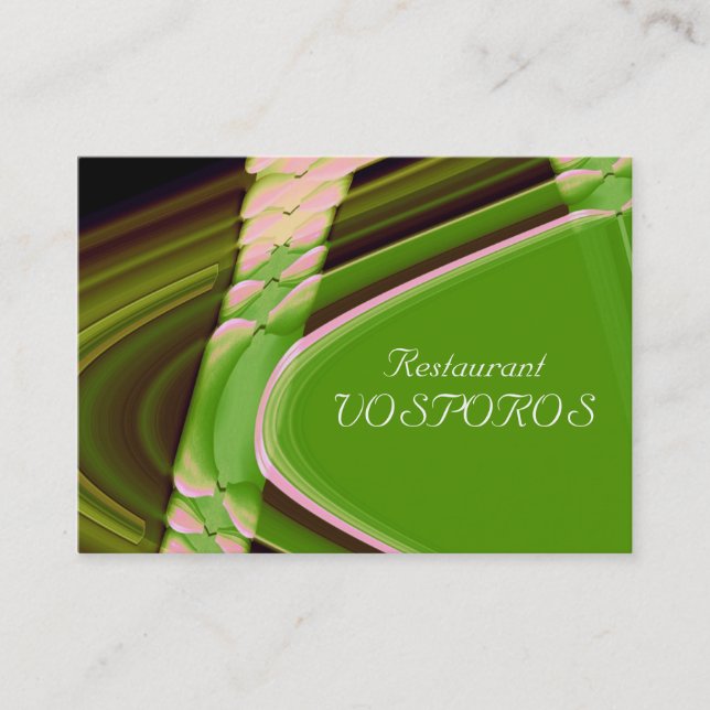 business card (Front)