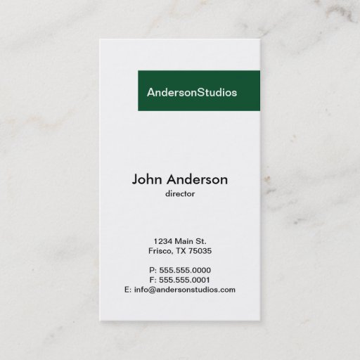 Customizable Business Card