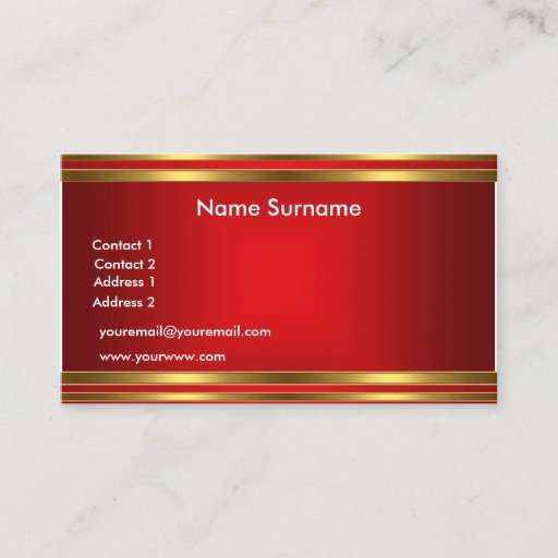 Customizable Create your own Business Card