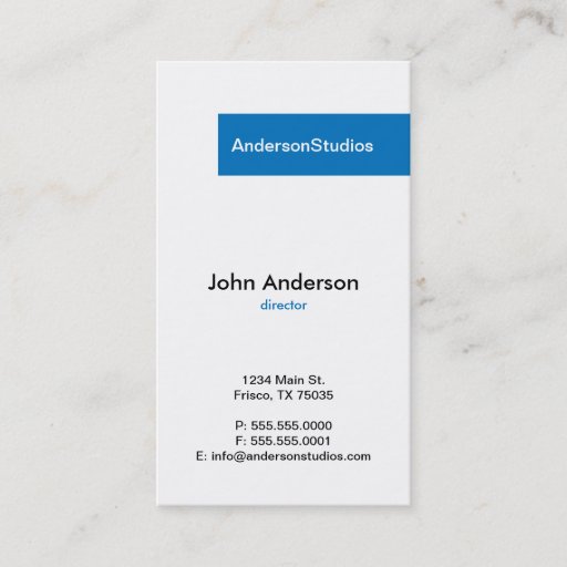 Customizable Business Card