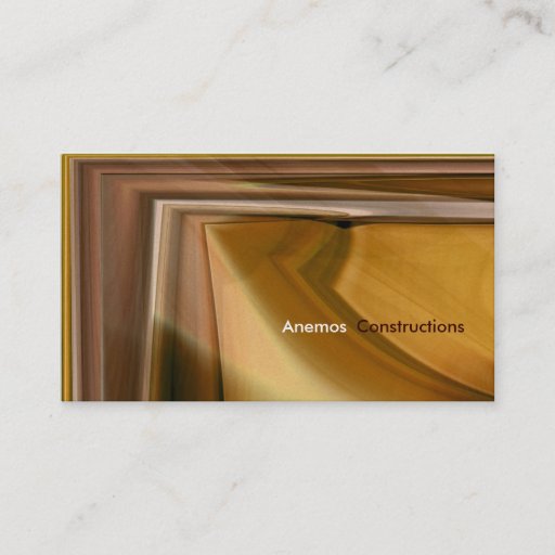 Customizable business card