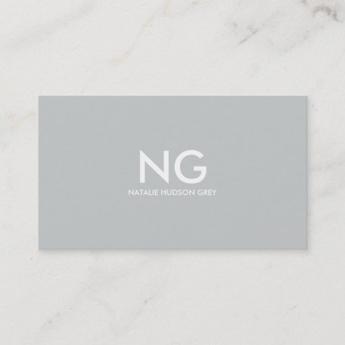 Business Card 001 - Lady Elegance, Grey / Black