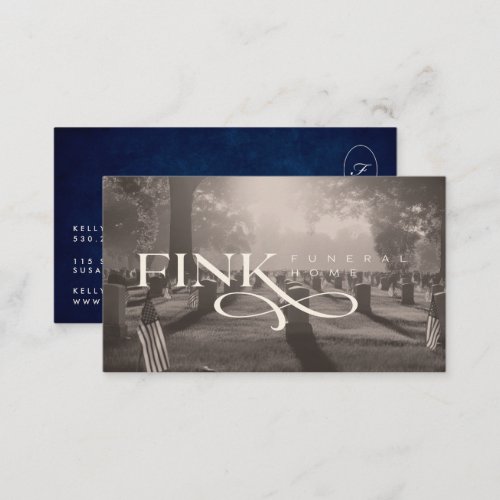 Business Card 1  Fink Funeral Home