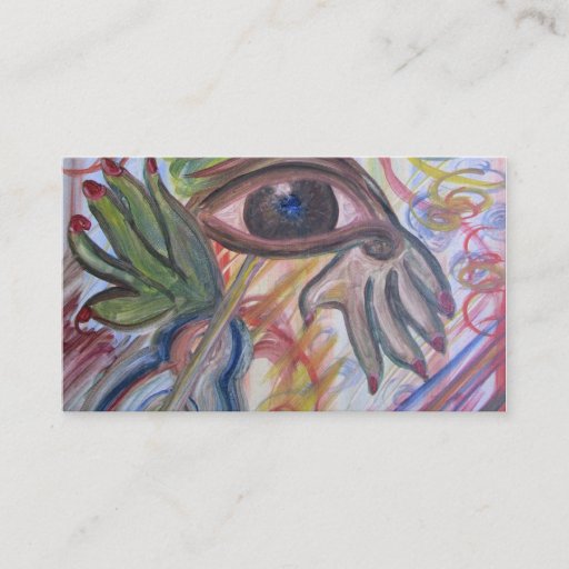 Customizable Business Card, Abstract Art