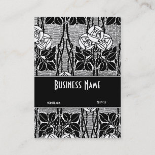 Business Card Art Nouveau Deco Elegant