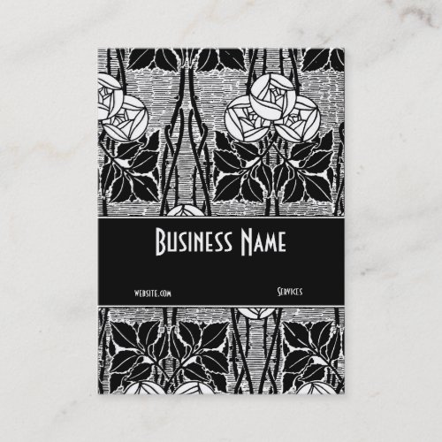 Business Card Art Nouveau Deco Elegant