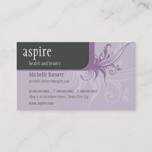 BUSINESS CARD :: aspired flair 10