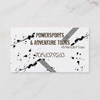 Business Card - ATV 4 Wheeler Adventures Mud Tire