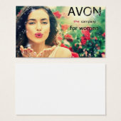 Business card, AVON. (Front & Back)