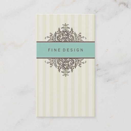 Customizable BUSINESS CARD :: beautiful renaissance 17