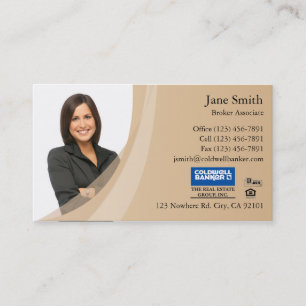 Business Card: Beige Card