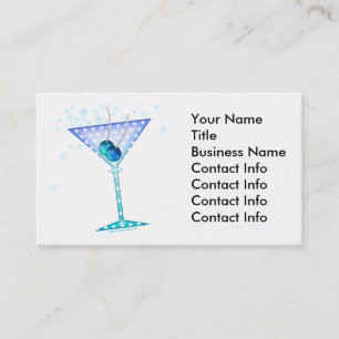 Business Card - BLUE MARTINI