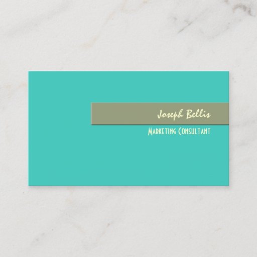 Customizable Business Card, bold {customizable background}