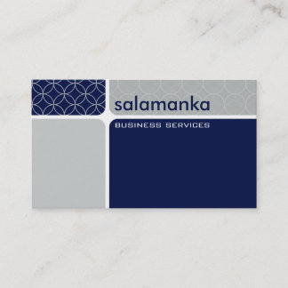 BUSINESS CARD bold modern segment