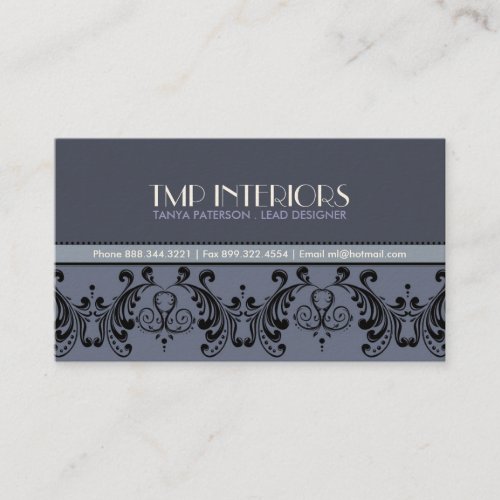 Business Card _ Bold Swirls